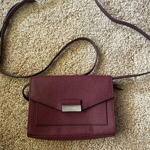Brand New Cole Haan Burgandy Crossbody Purse💌